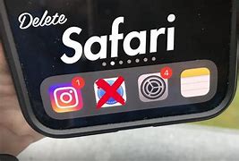 Image result for How to Delete Safari On iPhone