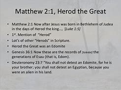 Image result for Matthew 2 Herod