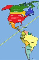 Image result for North America Region Map