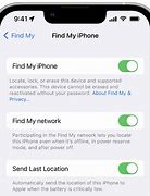 Image result for iPhone Find My Phone Setting