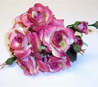 Image result for Single Pink Silk Roses