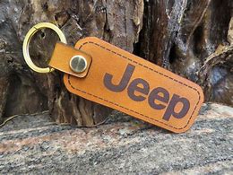 Image result for Leather Jeep Key Chain