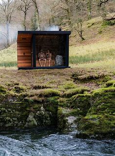 Outdoor Wellbeing with a Heartwood Sauna | Outdoor sauna, Sauna design, Wood sauna