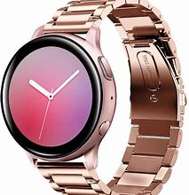 Image result for Galaxy Watch Rose Gold Blue Band