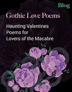 Image result for Gothic Love Poems