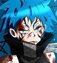 Image result for Anime Boy Blue and Black Hair