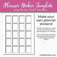 Image result for 10X10 Sticker Size