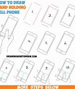 Image result for Phone Hand Drawing