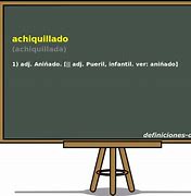 Image result for achiquillado