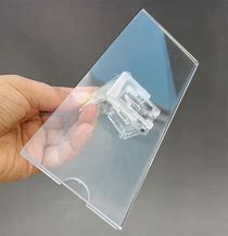 Image result for Clear Plastic Sign Clips