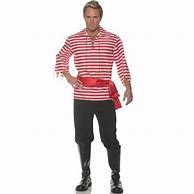 Image result for Red and White Striped Pirate Shirt