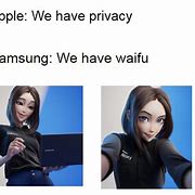 Image result for Arasaka Samsung Meme