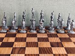 Image result for Revolutionary War Chess Set