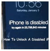 Image result for How to Unlock Disabled iPhone 6