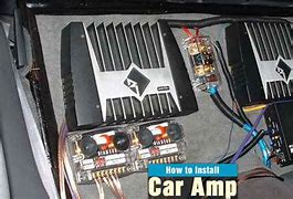 Image result for Car Amplifier Installation