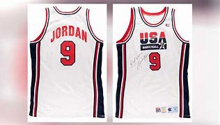 Image result for Michael Jordan Dream Team Jersey