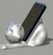 Image result for Cat Phone Holder Made with a 3D Printer