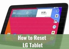 Image result for Factory Reset LG Tablet