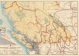 Image result for British Columbia Map with Cities