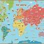 Image result for Basic World Map for Kids