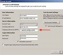 Image result for SMTP Settings