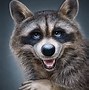 Image result for Raccoon Wallpaper Painting