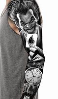 Image result for Batman Joker Half Sleeve Tattoo