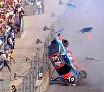 Image result for NASCAR 43 Crash