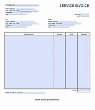 Image result for Free Editable Service Invoice Template