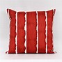 Image result for Red Stripe Pillow Covers