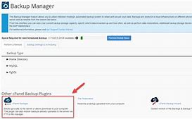Image result for cPanel with Data