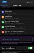 Image result for Screen Time Password iPhone