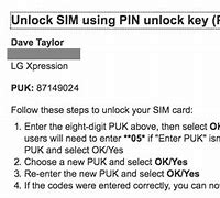 Image result for How to Unlock Sim Card without PUK Code