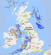 Image result for UK Weather Radar Map