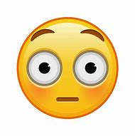 Image result for Puffed Up Flushed Face Emoji