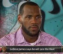 Image result for LeBron James the Decision