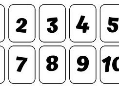 Image result for Big Numbers to Print and Cut Out
