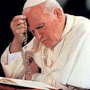 Image result for Pope John Paul 2 Rosary