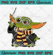 Image result for Baby Yoda Harry Potter SVG