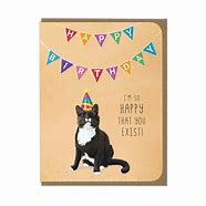 Image result for Tuxedo Cat Birthday