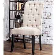 Image result for Tufted Dining Chairs