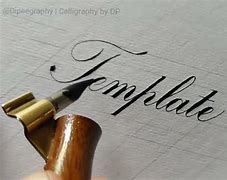Image result for Calligraphy Letter T Template