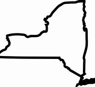 Image result for New York State Map Clip Art