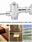Image result for Brass Toilet Flush Button