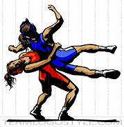 Image result for Girls Wrestling Clip Art