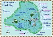 Image result for Truk Lagoon WW2 Map