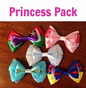 Image result for Princess Clip On Hair Bows