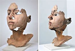 Image result for Sculpture 3D Portrait
