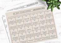 Image result for 30 Day Challenge Journal