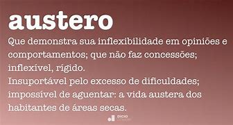 Image result for austero